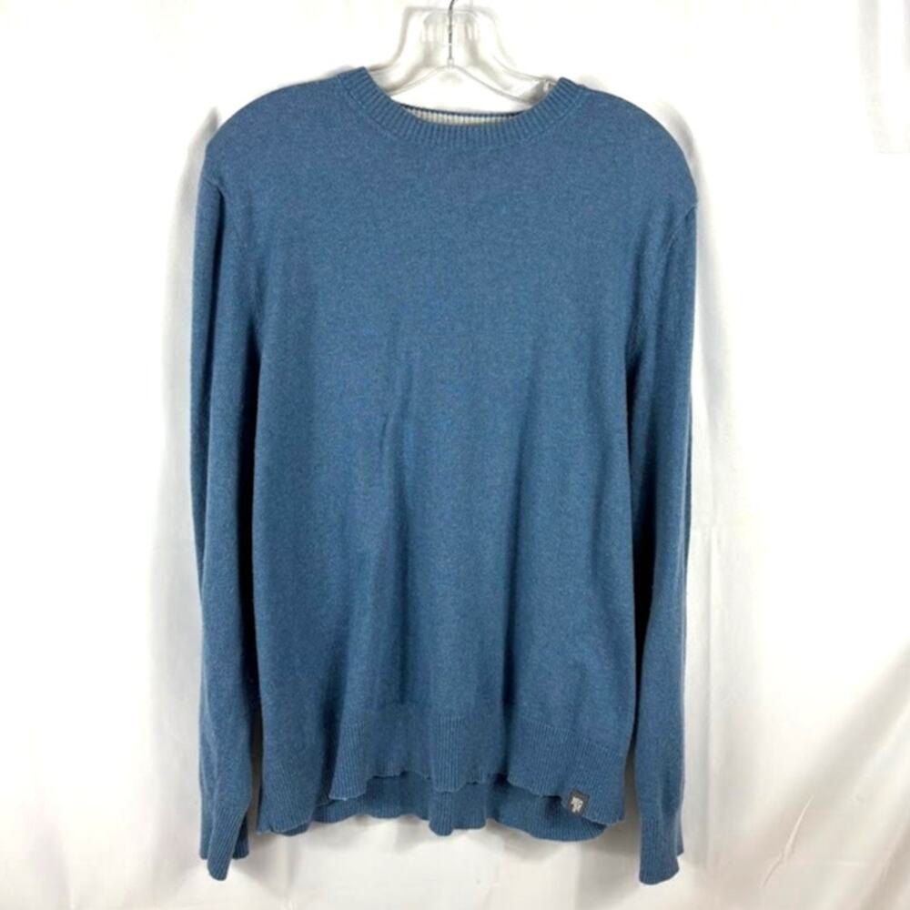 The North Face L Sweater Blue Wool Blend